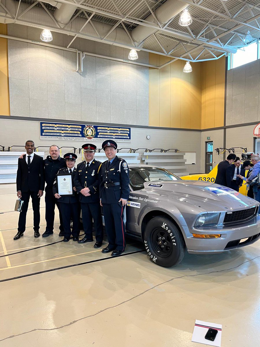 Yesterday we attended the Toronto Police College for the Volunteer Appreciation Ceremony. 43 Division had two recipients for the James Carnegie and the Chief of Police award. Therese KWOK & Josh LAPPIN. #volunteer #communityservice #righttackracing