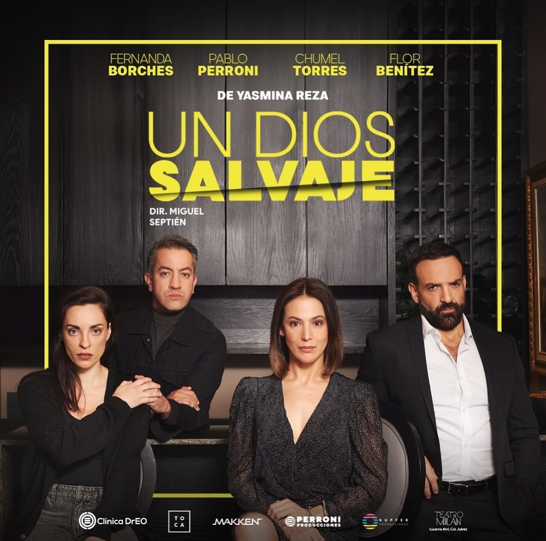 ChumelTorres's tweet photo. Esta es la penúltima semana de Un Dios Salvaje

Mostrando ESTE TUIT en taquilla, el Teatro Milán les dará un 30% de descuento.

(Solo aplica pa la función de hoy domingo 6:30pm).

🔥🔥🔥🔥🔥 https://t.co/Rh3XIWJlLB