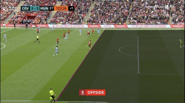 I don’t care if this is offside by law, it’s NOT what football is about and it’s NOT why the offside law was created 

Horrible absolutely horrible