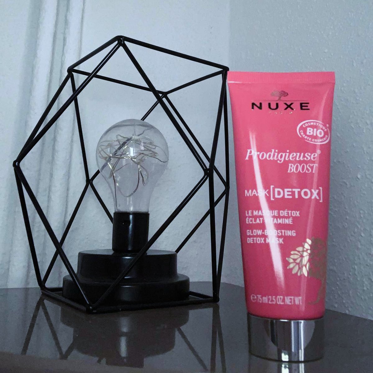 SBent86's tweet photo. Prodigieuse Boost Masque Detox Eclat Vitaminé. Laisse la peau nette, lumineuse et douce. Merci pour ce test @Influenster et @NUXE 🥰 #influenster #nuxe #masquedetox #prodigieuseboost #masquenuxe https://t.co/REwebvlbOb