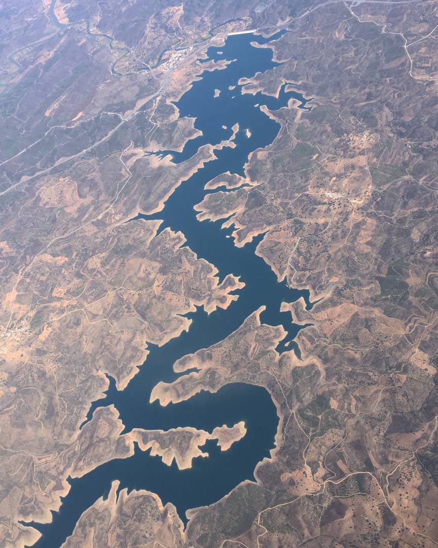 18. The Blue Dragon River seen from space