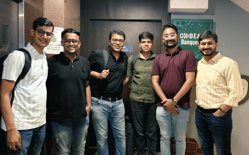 adarshj28's tweet image. Had an amazing day filled with learnings from one of the best set of people with decades of experience in the equity markets, many of us didn't realise when it was evening already.
Looking forward to cross paths again in the future.

@Rishikesh_ADX #Equity4Life #InVed