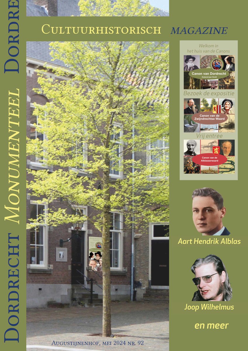 Ons  meinummer. De verhoren van Dordtse Engelandvaarders na een 80-jarig embargo ingezien.
Joop Wilhelmus, die ervoor zorgde dat Dordt op de kaart kwam te staan als eerste ‘pornstad’ van Nederland. En wie er stammen nog af van Johan de Witt?
Ook lezen? ap.lc/r8Rik