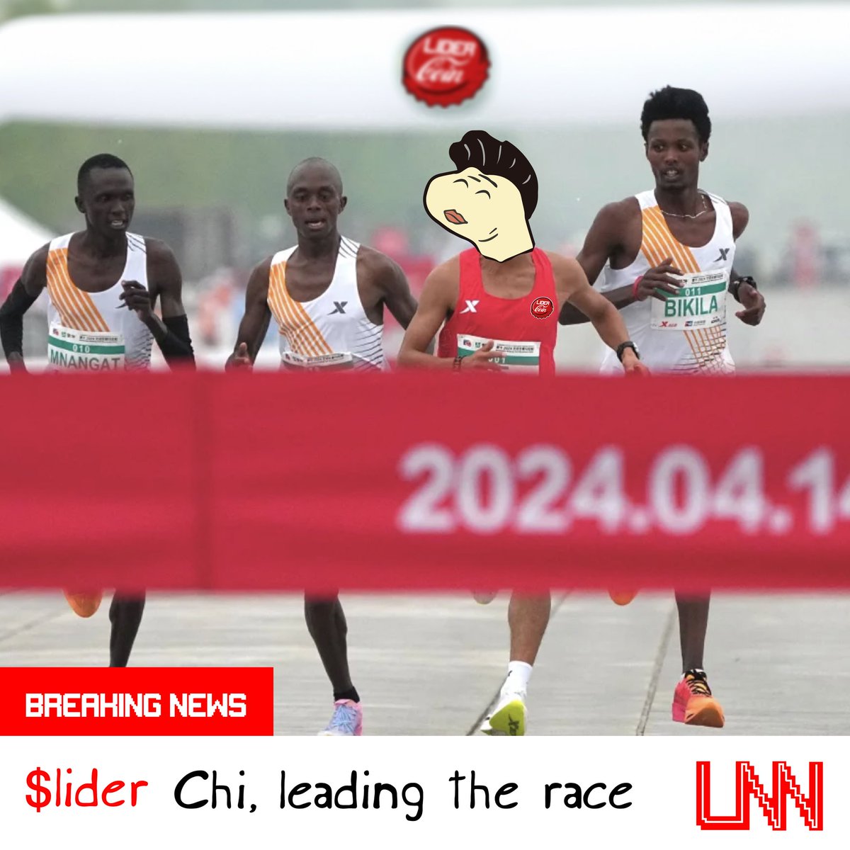 Winner winner chicken dinner
I don’t see the issue if $LIDER Xi won the race.