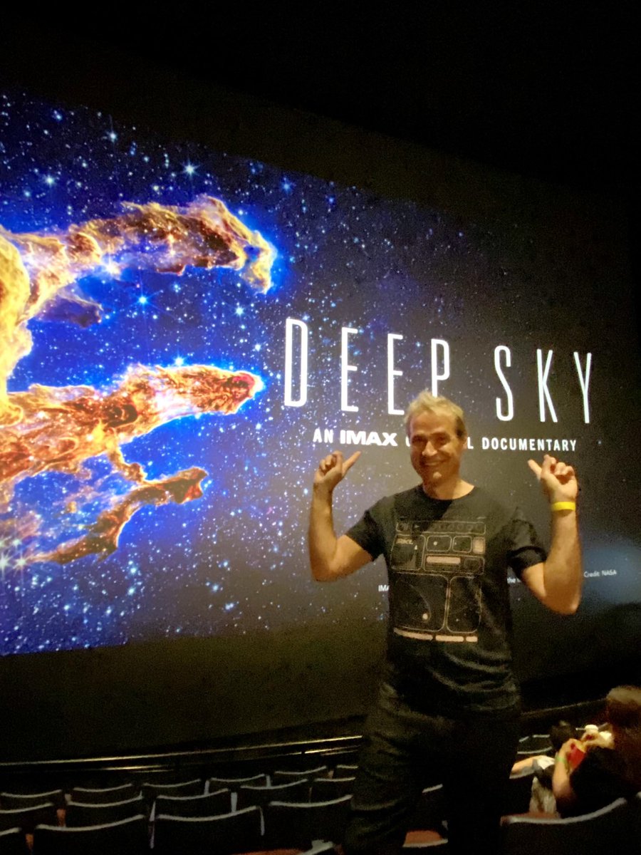 To celebrate #earthweek , Deep Sky has expanded its run, and will be showing at over 500 @imax theaters this week. From US, Australia to UK - check out your local IMAX theater and see if it’s on! 🙌🚀🎬 @NASA #soundtrack