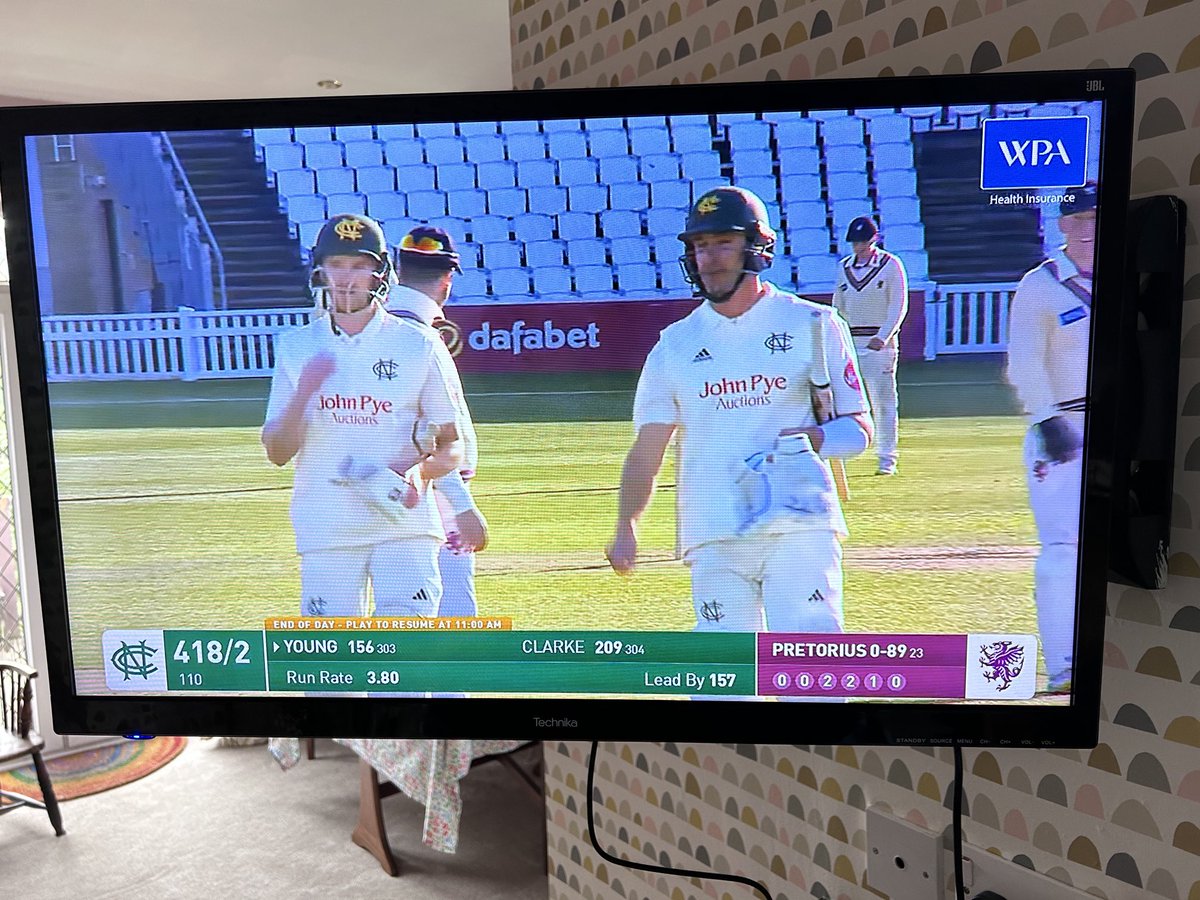 Absolutely fantastic day from ⁦@TrentBridge⁩ - that’s more like it! Some real grit and quality.