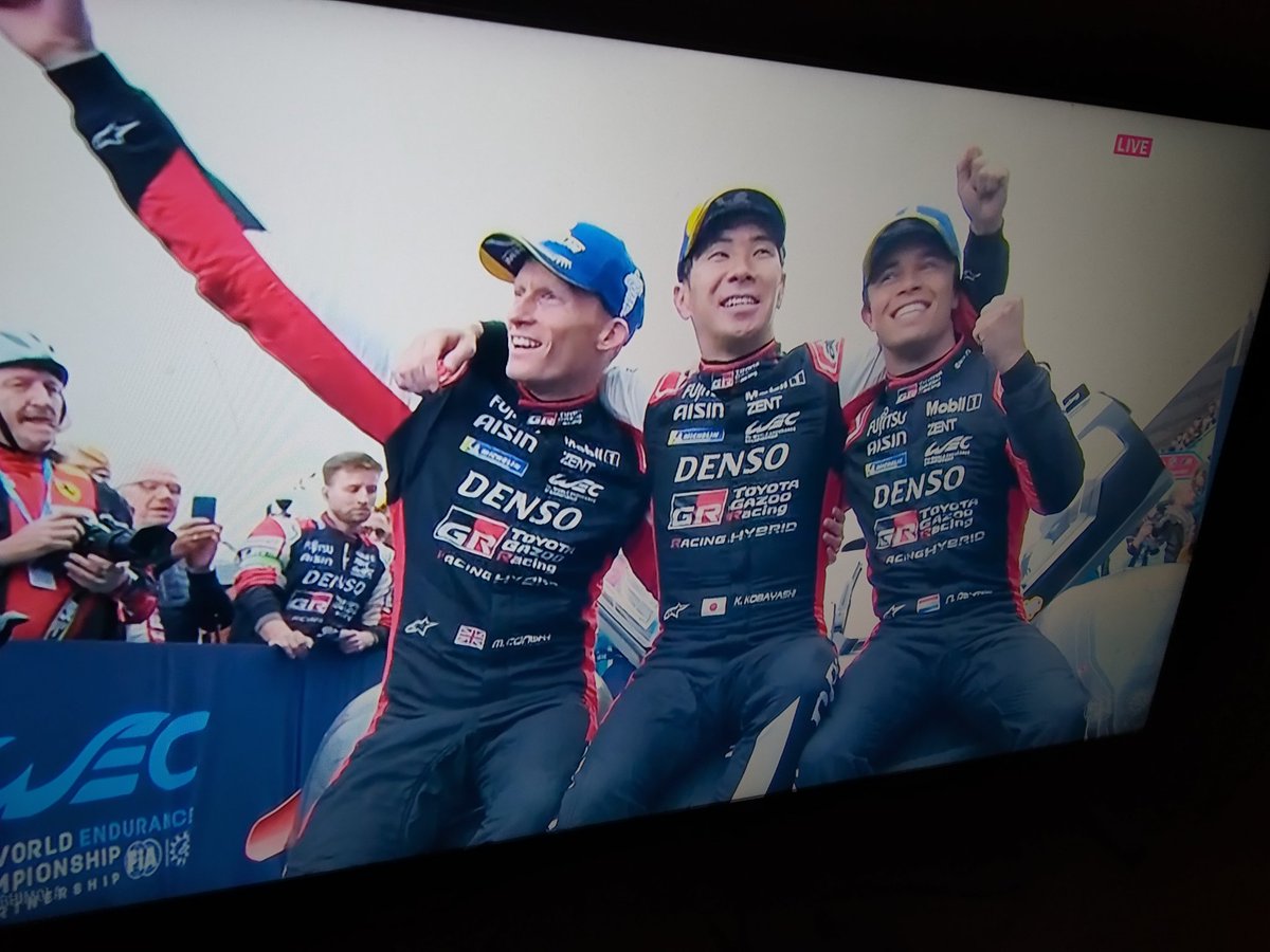 THEY DID IT❣️❣️❣️🇯🇵
#WEC