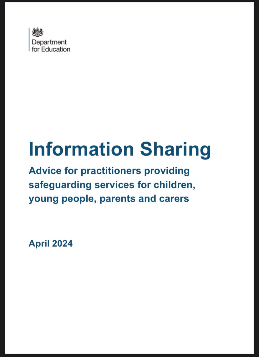 Vital guidance for #safeguarding children. Share info to protect them. Essential for frontline practitioners, managers, and organisations in social care, education, health, justice, & voluntary sectors. Complements 'Working together to safeguard children 2023'. #ChildProtection