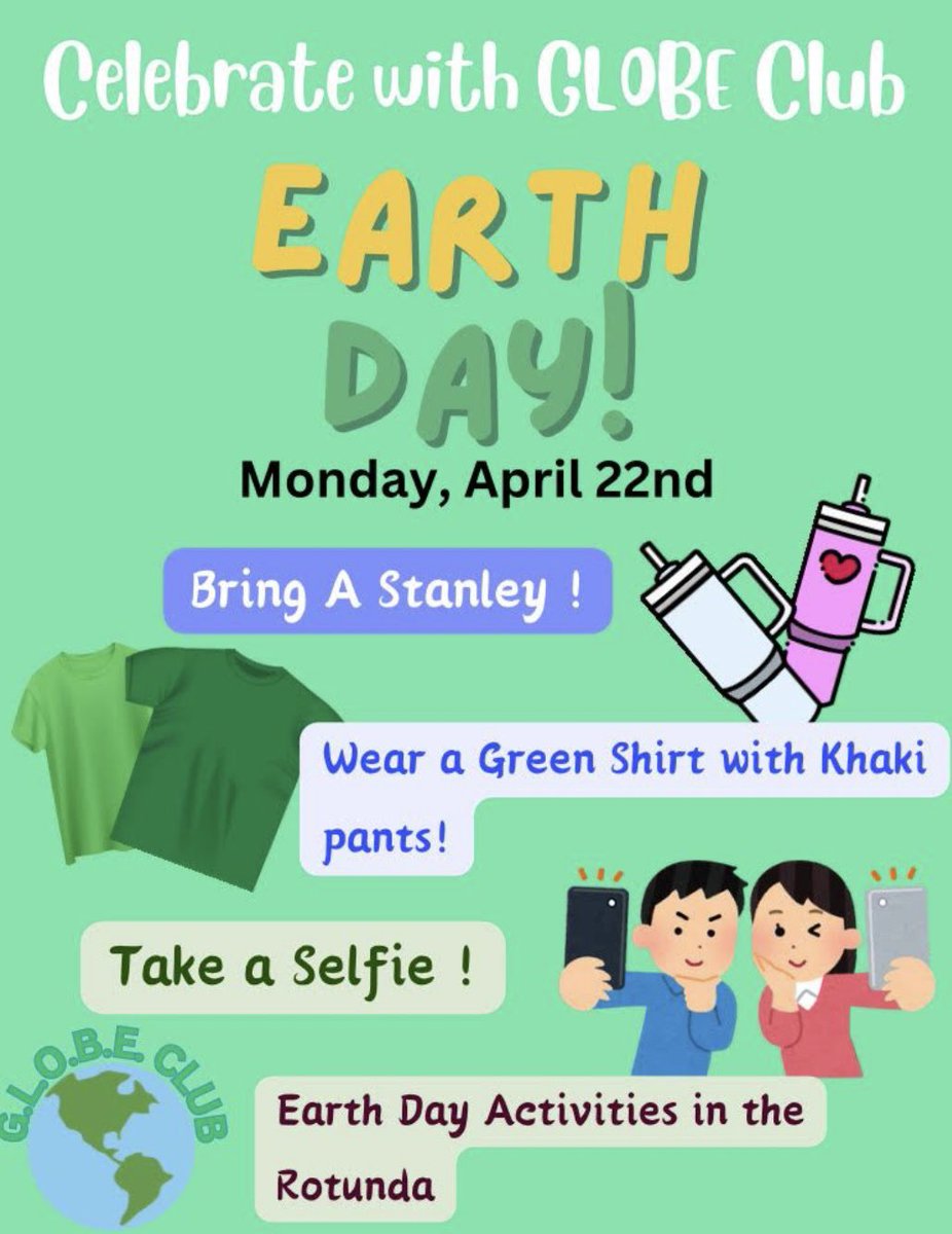 Tomorrow is Earth Day Clippers!! Let’s show how we protect our environment!!