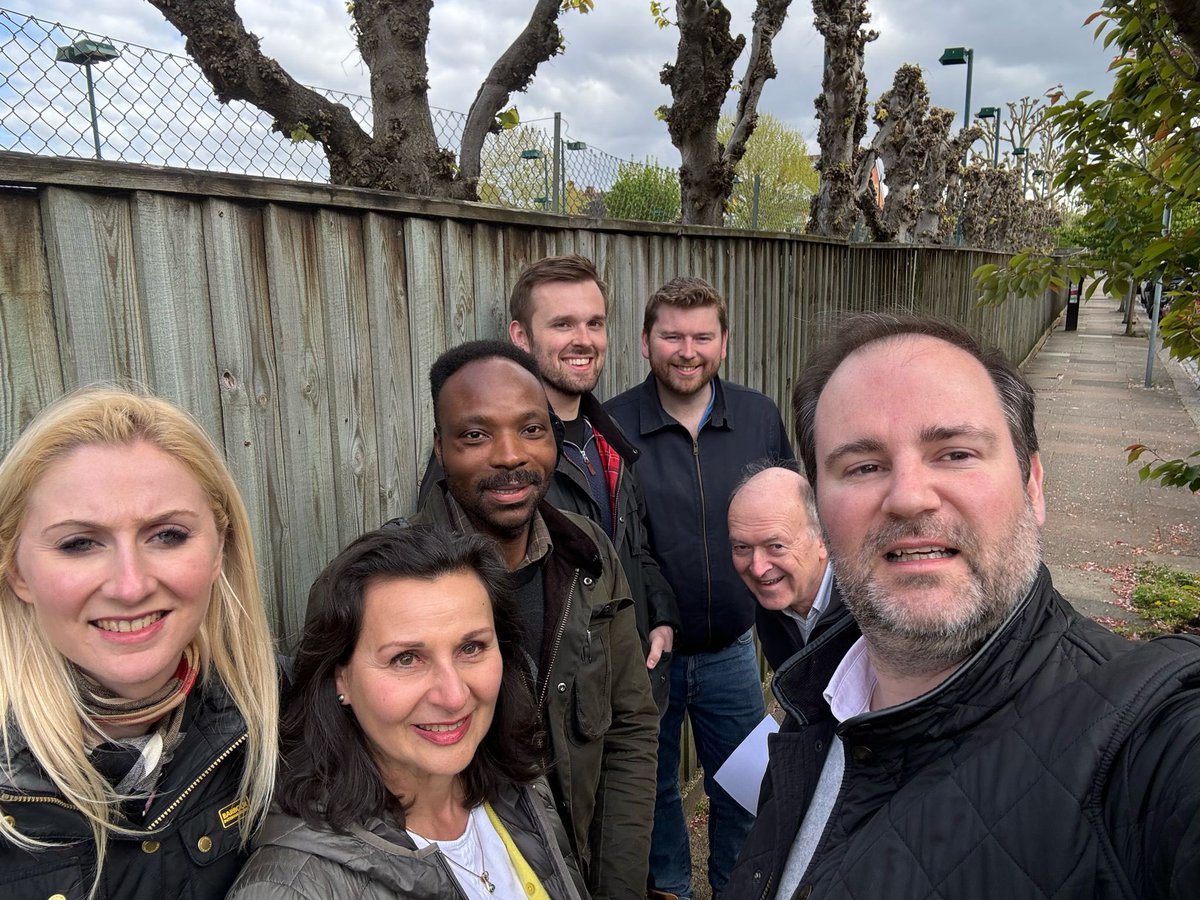 It was great to be out with @PutneyCons supporting Nick Austin in the West Putney by-election, Susan Hall for Mayor of London and speaking to residents about why I am standing as a Greater London Assembly candidate for the boroughs of Merton & Wandsworth