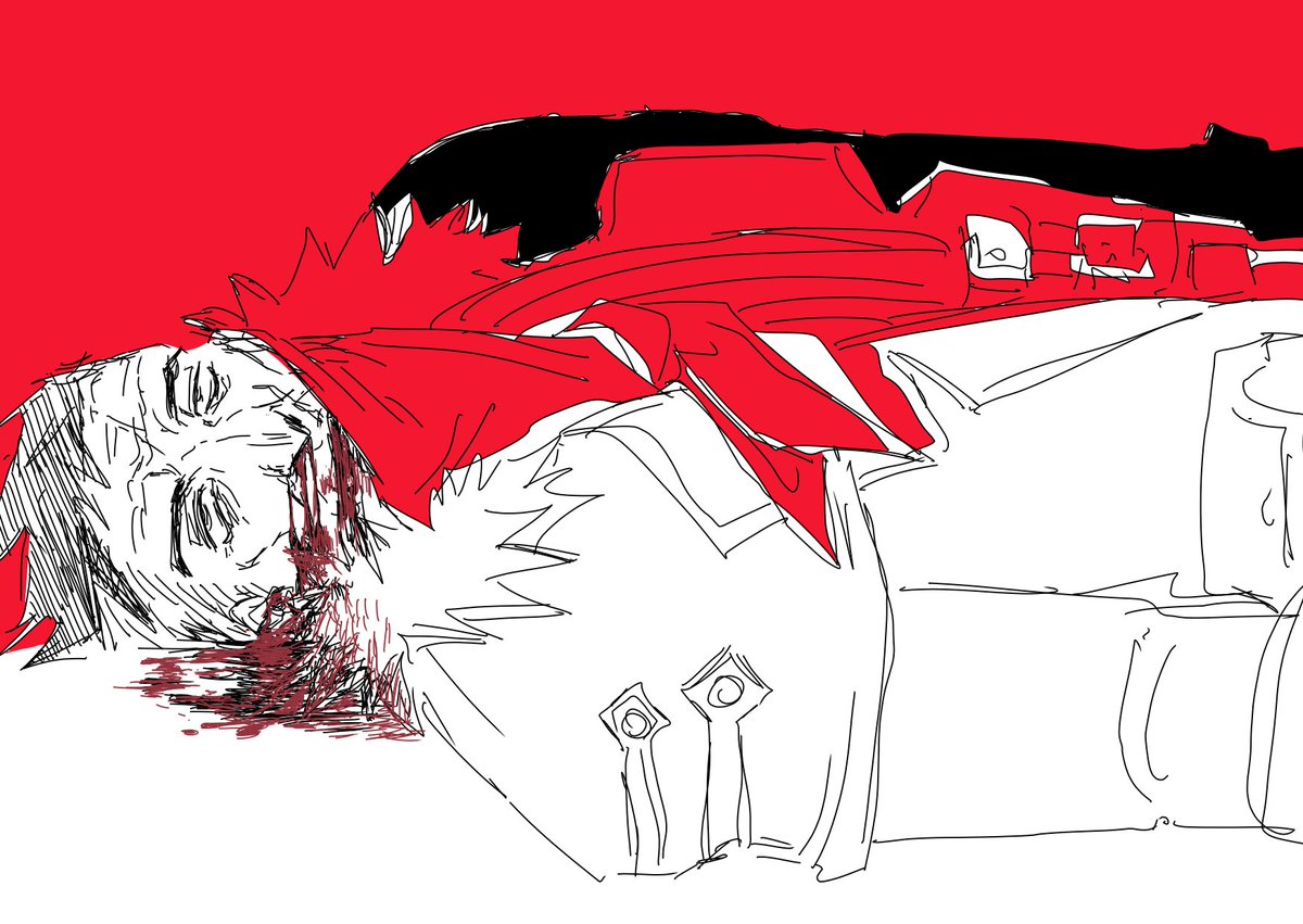 dono_cho's tweet photo. dismas destress phone doodle tw:blood https://t.co/1gCcYSqVOv