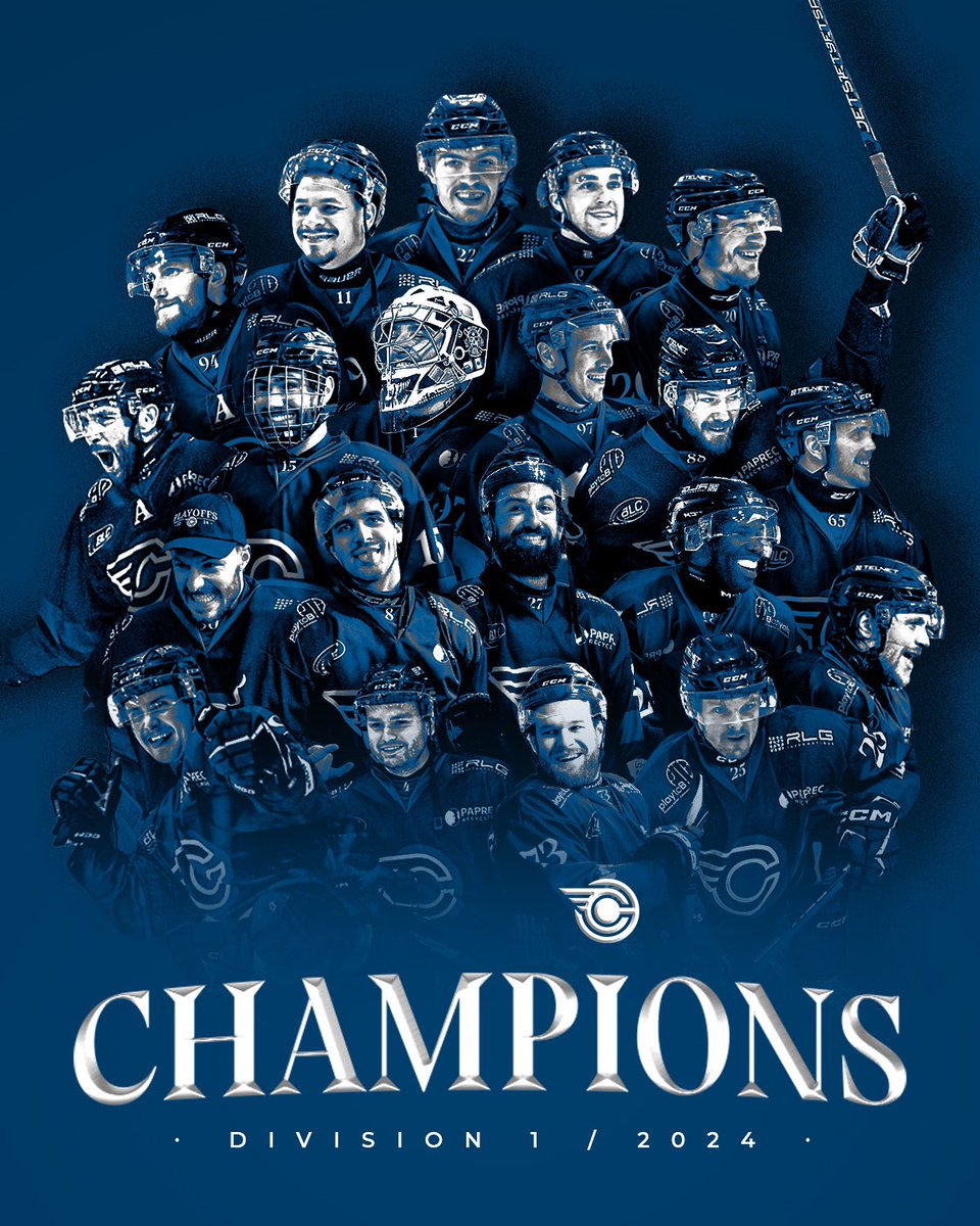 Mesdames et messieurs, les Corsaires de Nantes sont CHAMPIONS DE DIVISION 1 2024 !! 🏴‍☠️

Fiers de vous, fiers de nous. 
Le premier trophée de l’histoire du club.

MERCI ! 💙