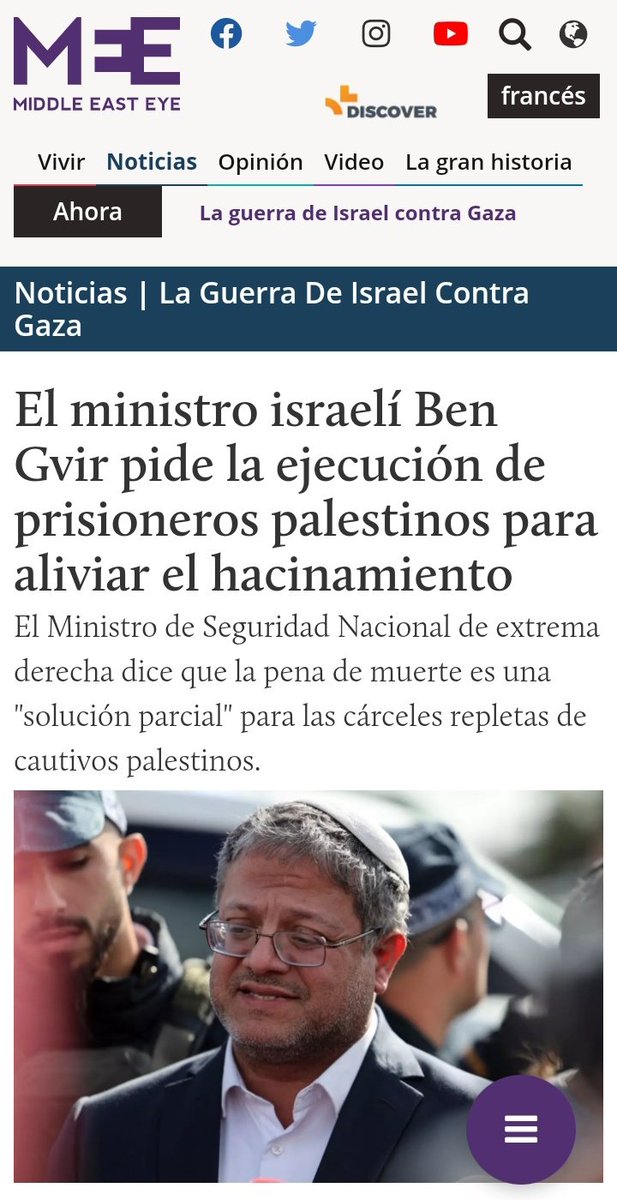 '(...) ejecución de prisioneros palestinos para aliviar el hacinamiento' ...es exterminio, es odio, son sionistas, son nazis!!