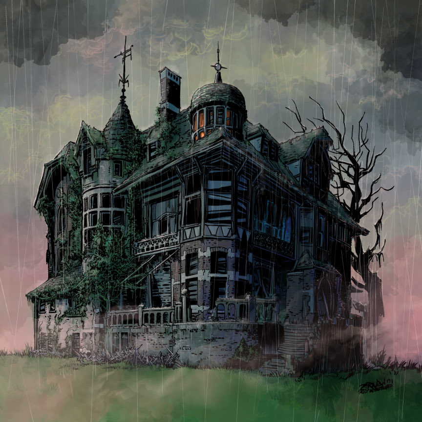 House #art #illustration #zornowmustbedestroyed