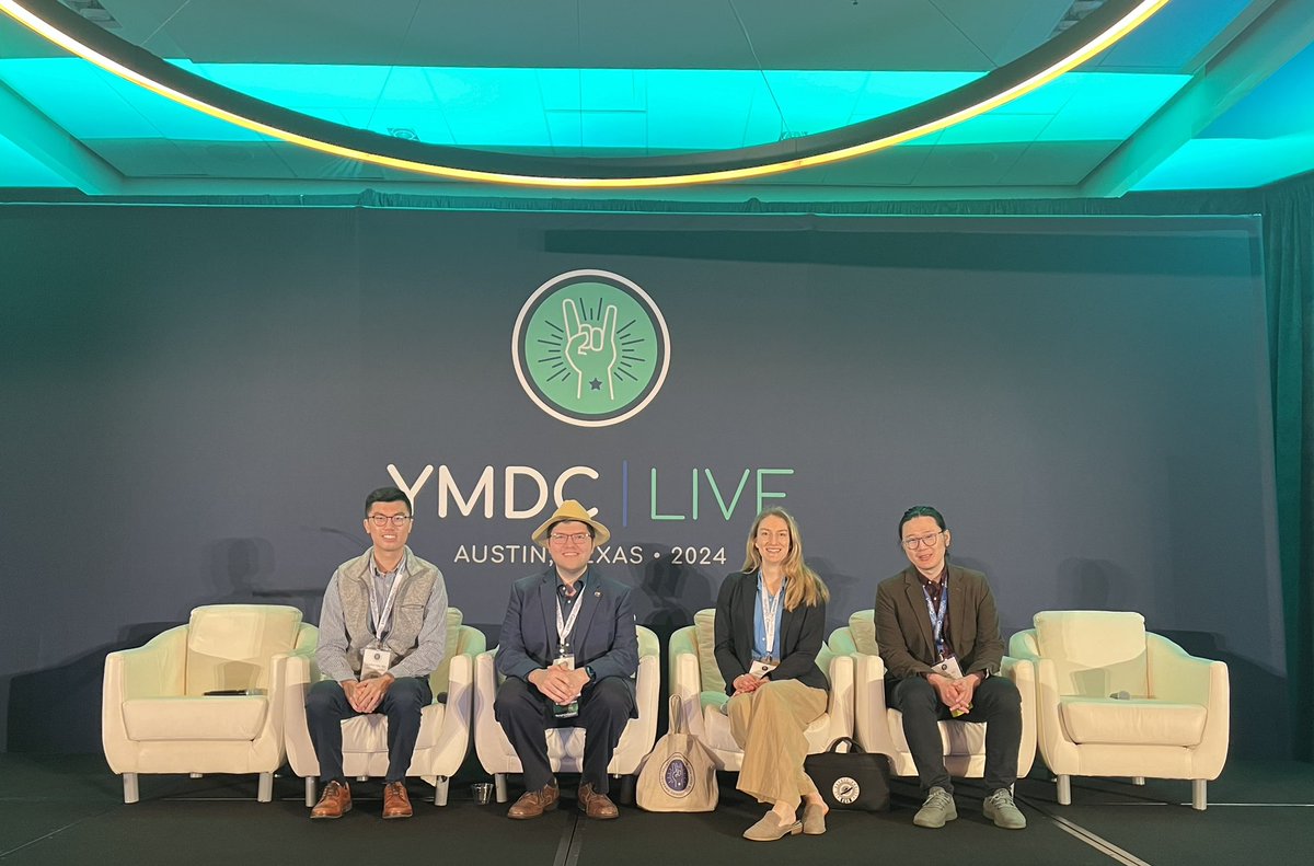 @CaseyEye at @YoungMDConnect #YMDCLive2024! Thank you for another phenomenal meeting full of learning, reunions, and new connections 🤠🧿