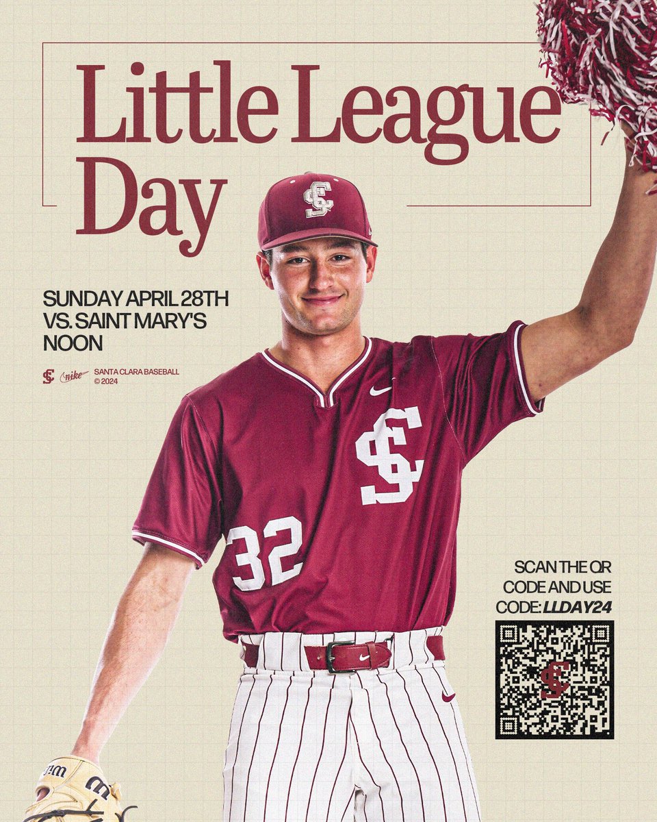 🗣️Calling all Little Leaguers🗣️ One week from today sees the return of Bronco Baseball’s annual Little League Day. All youth baseball and/or softball players get in at a discounted rate when entering the promo code attached. #stampedetogether | #broncoboys