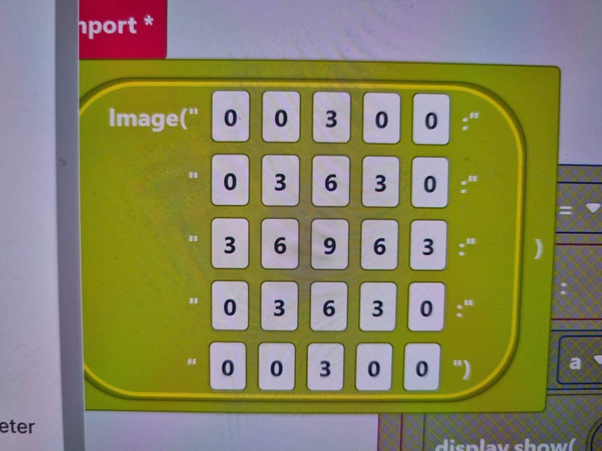 So is it just me that didn't realise the <a href="/microbit_edu/">Micro:bit Educational Foundation</a> LEDs were adjustable per-pixel? 😲

Playing around with Python via <a href="/edu_blocks/">EduBlocks</a>. Hadn't noticed this before 🤦‍♂️