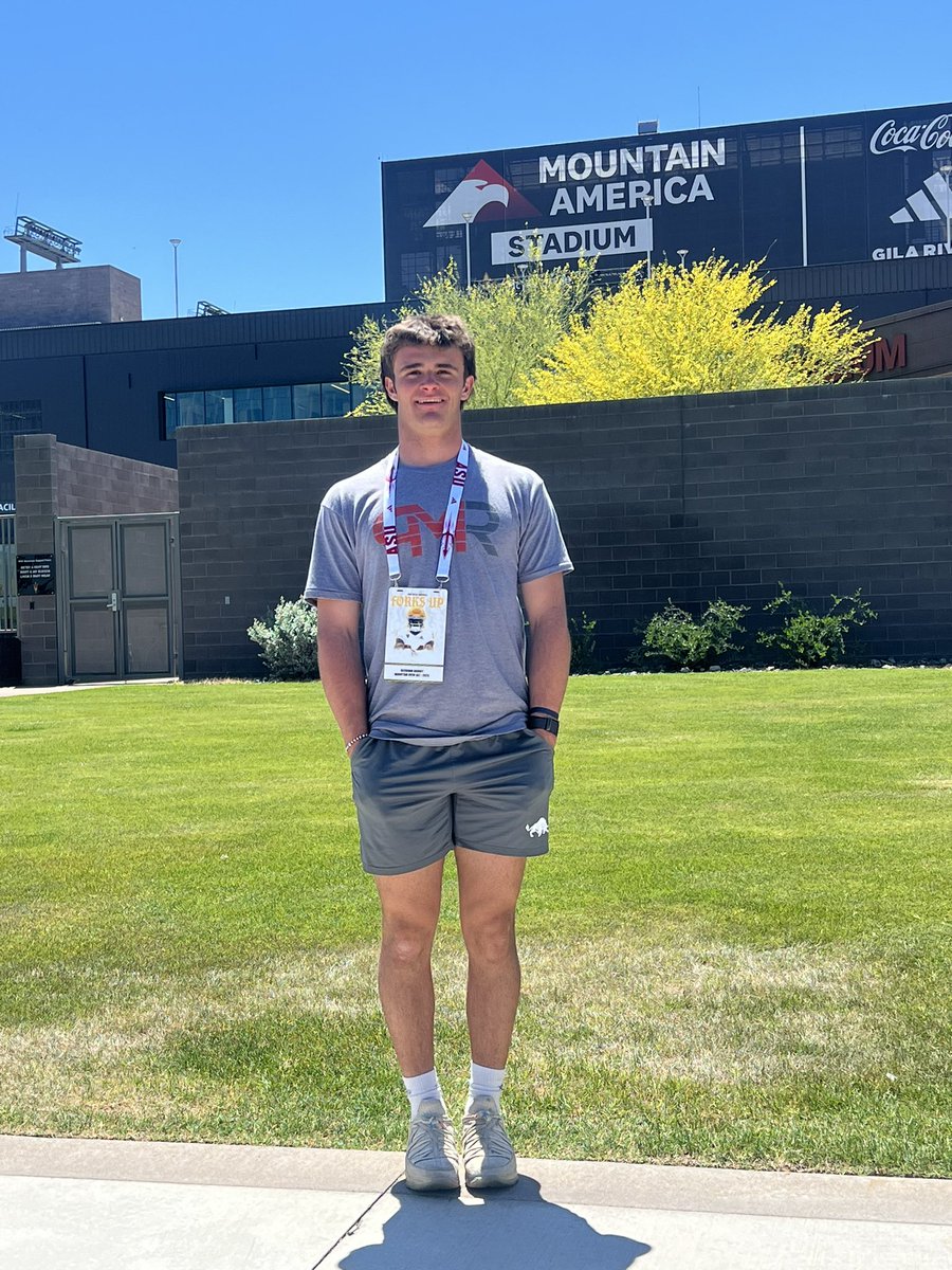 Fun day @ASUFootball Saturday practice!! Nothing like the valley🔥 Thanks for the invite @coachmaxsilver @CoachCoop84 @BWardDCoord @KennyDillingham @litten_andy @MVToro_Football