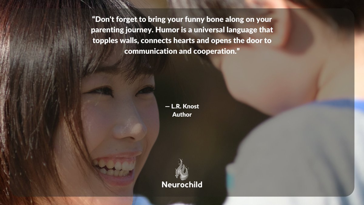 What has your child said that gave you a good laugh? Please share with us for World Laughter Day. 😄

#neurochild  #neuro  #language  #socialconnection  #sensory  #stories