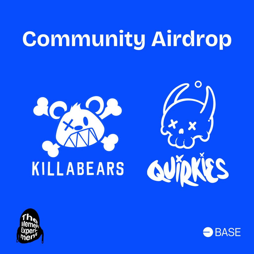The @killabearsnft and @quirkiesnft communities have been Chosen. Your airdrop allocation is secured. Who should the Memefather choose next? 👇