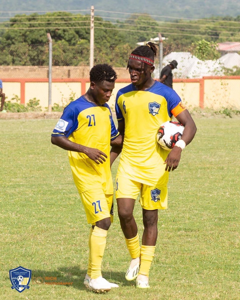 While the results may not have been ideal, one thing is certain - as a united army, we will overcome this setback and push forward with determination. 💪💪💪💪 Full time : @wmightyroyalsfc 2-0 #Apostles @DivisionOneGH @AccessBankGhana @AnimSammy