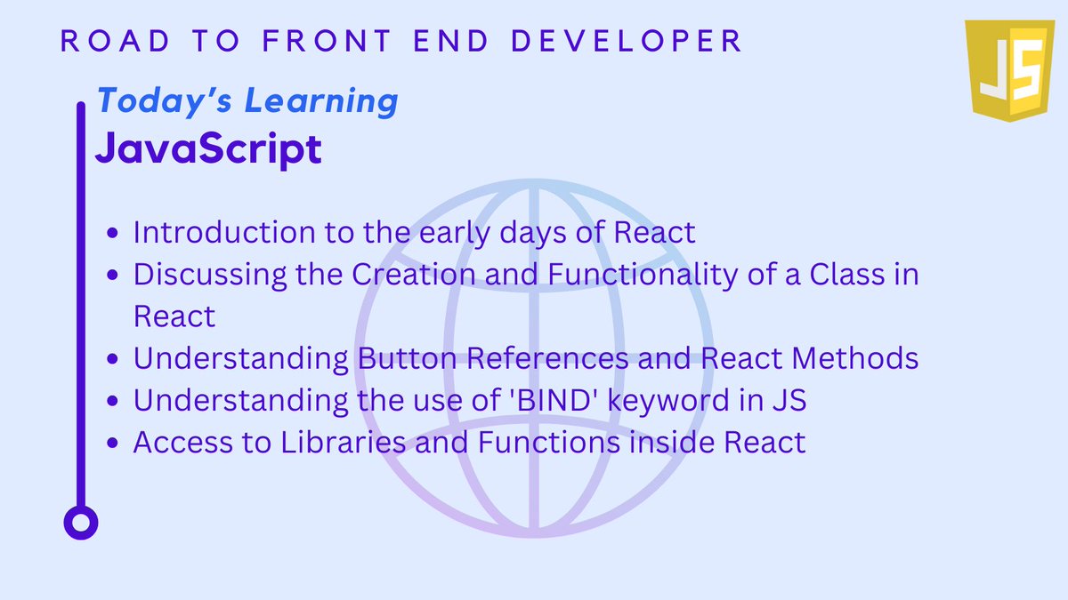 Day-56 on the road to become Frontend Developer. Today I learned, understood and how to implement the following things.
#LearnInPublic #HTML #javascript #CSS #FrontEnd #webdeveloper #webdevelopment #SoftwareEngineer #SoftwareDevelopment