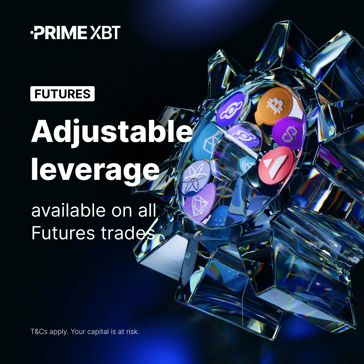 ✅ Tailor your trading strategy with adjustable leverage on all Futures trades. Flexibility to power your investments, precisely how you need. 👉 Adjust to your strategy: eng.primexbt.com/3Uz6EQC #PrimeXBT #Trading