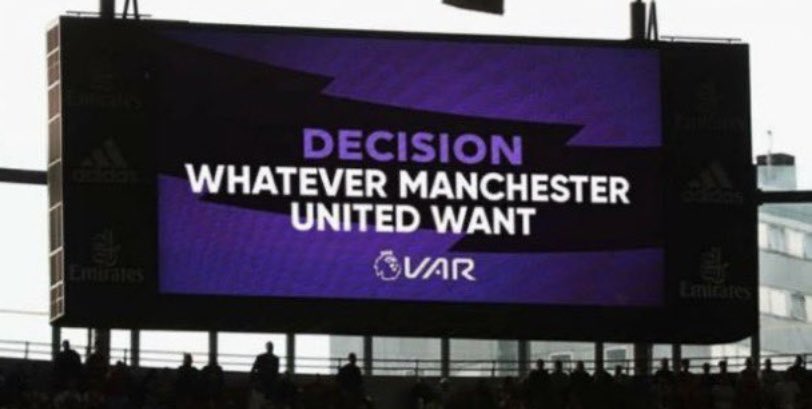 Football is fixed. I hate Man U and VAR. #VAR #MUNCOV Hope they get what they deserve in the final. Come on Man City. Bury these cunts.