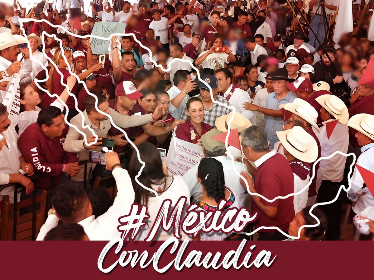 #MéxicoConClaudia
#LaPrimera