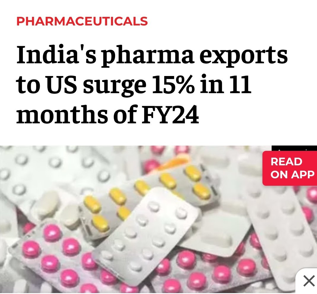 As per sources the drug shortage is at an all time high in the USA.

Data is also confirming the same 👇

Which is a very big opportunity for Indian #PharmaStocks

#Lupin -✅
#Syngene -✅
#SunPharma
#Cipla
#AurabindoPharma
#ZydusLife

#hdfcbank #nifty #sjvn #suzlon #rvnl #ireda