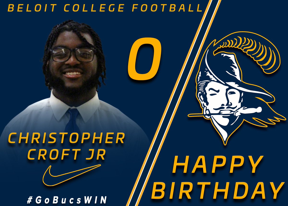 Let’s wish our very own Christopher Croft Jr a Happy Birthday! #GoBucsWIN