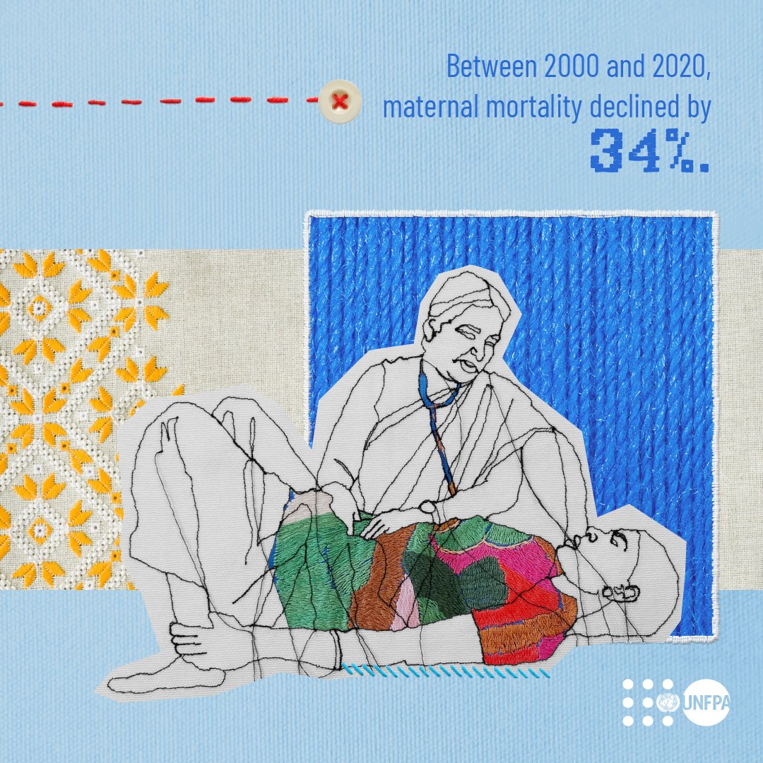 Making motherhood🤱 safer is a matter of human rights☺️ ! See the #ThreadsOfHope and let @‌UNFPA explain why we must end inequalities in sexual and reproductive health and rights: unf.pa/toh #ICPD30 #GlobalGoals