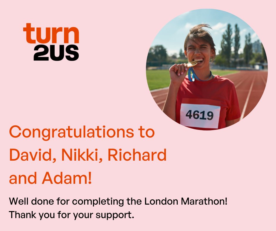 Massive congratulations and thank you to our runners; David, Nikki, Richard and Adam, who all achieved something incredible at the #LondonMarathon today! You're hard work has all made a big difference for people living with financial insecurity. You've earned a good rest!