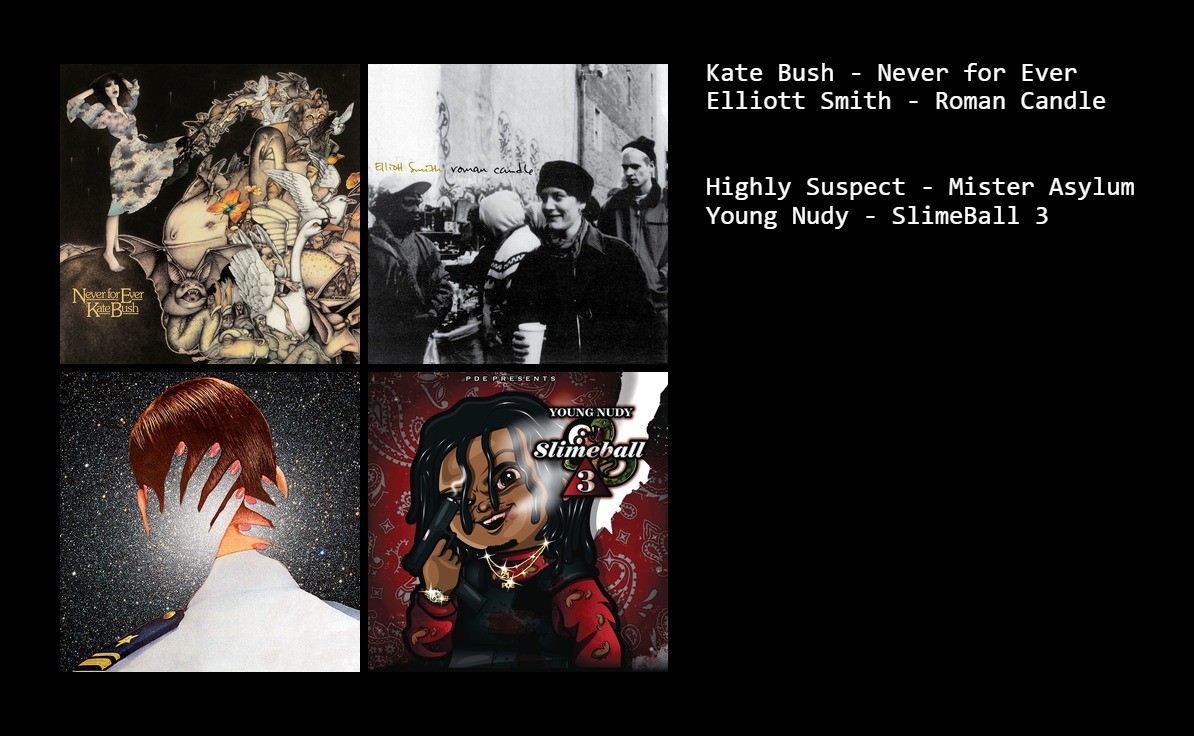 FransNielsen's tweet photo. good afternoon, and welcome to another edition of frans sunday. i hope everyone is having a nice weekend.
as always, below are my 4 favorite first listens of the past week: 4/15-4/21. please reply, share, or quote with yours, and bump young nudy. https://t.co/gZdKk9vGUn