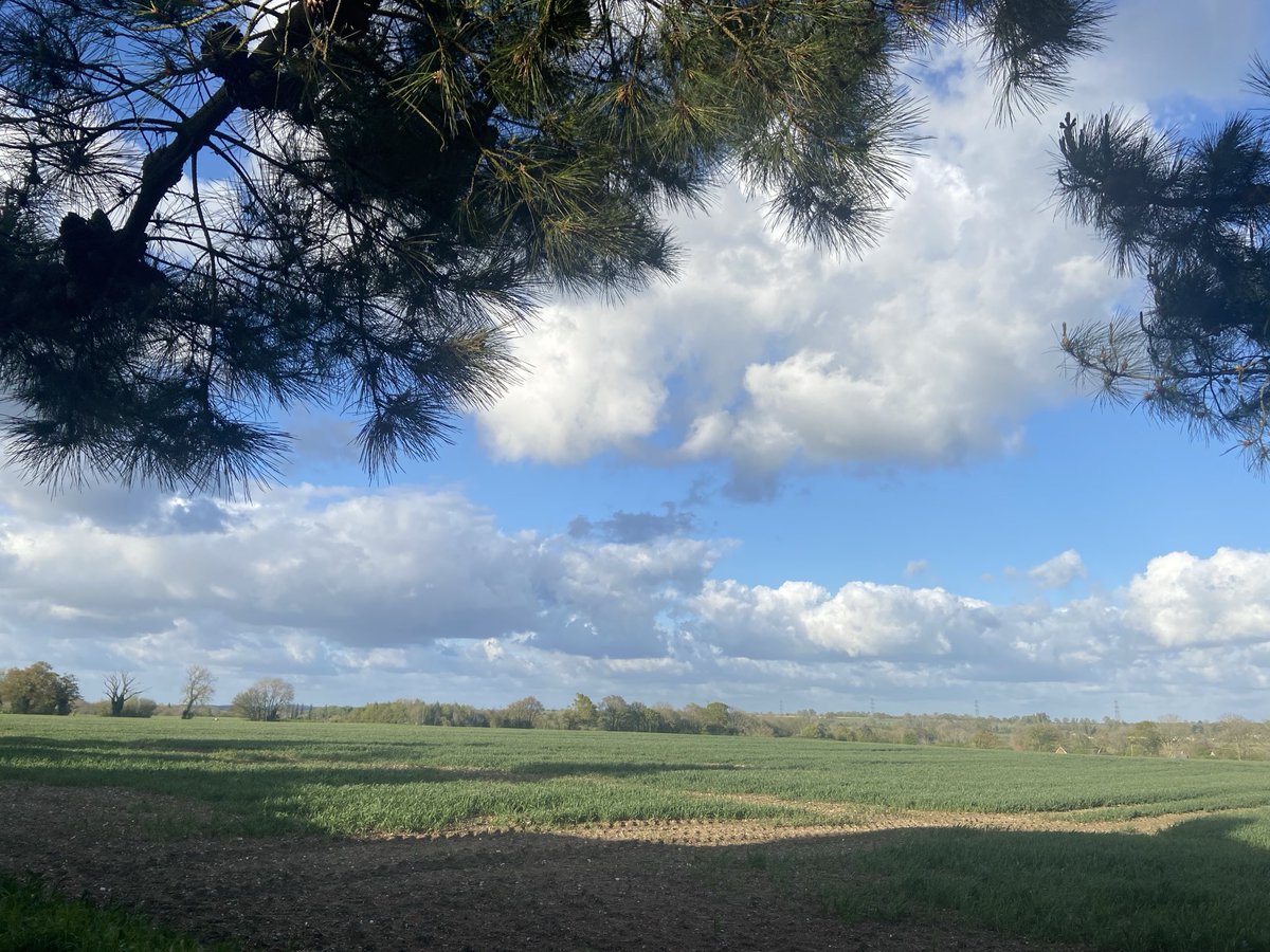 Brrrh! Very chilly N/E wind with sunshine and showers. Well, it is April and we do get some compensatory bootiful clouds here in East Anglia… #ShareYourWeather #LoveNorfolk