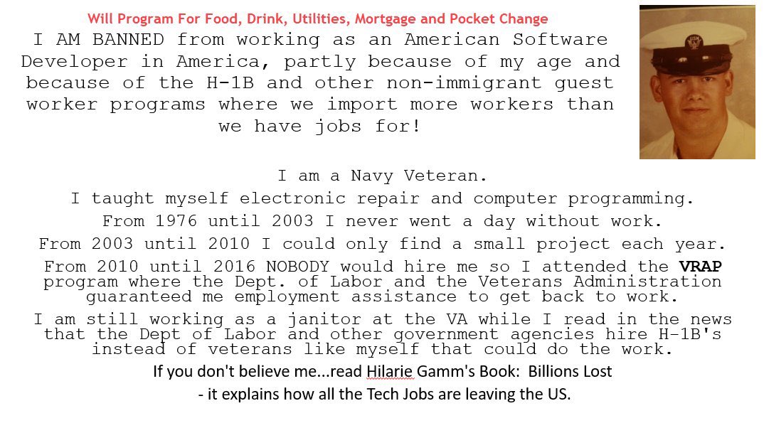 Job creation during the @JoeBiden years using the @WhiteHouse @USDOL @BLS_gov OES job data and visa applications. Complements of an ole Navy Vet that hasn't been able to buy an interview in decades who can show you exactly what is happening to the labor force participation rate.