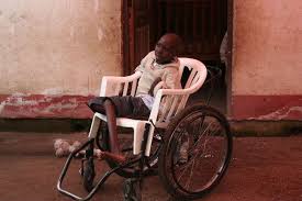 I think I may have discovered why the African nations never do any good in the wheelchair marathon