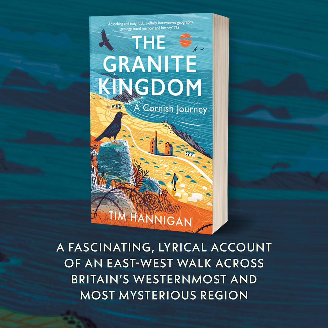 A distant and exotic Celtic land, domain of tin-miners, pirates, smugglers and evocatively named saints… 🌊 

#TheGraniteKingdom is a fascinating, lyrical account of an east-west walk across Cornwall by @Tim_Hannigan

Coming in PB: bit.ly/3Q6IjPk- @bookshop_org_UK