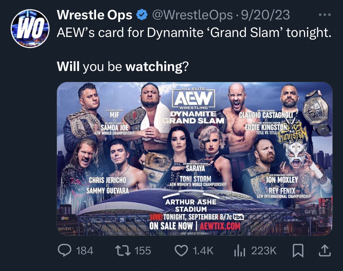 dajosc11's tweet photo. #WillYouBeWatching https://t.co/Jo5x7Ms5gN