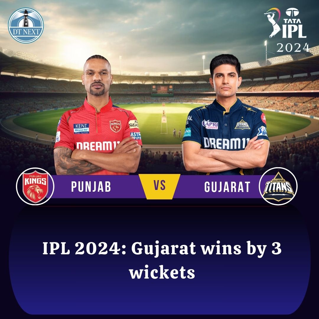 #CricketUpdate:  Gujarat wins by 3 wickets.

#PunjabvsGujarat #Punjab #Shikhardhawan #Jonnybairstow #Liamlivingstone #Prabhsimransingh #Saddapunjab #Gujarat #ShubmanGill #Davidmiller #Kanewilliamson #Mohammadshami #Rashidkhan #Aavade