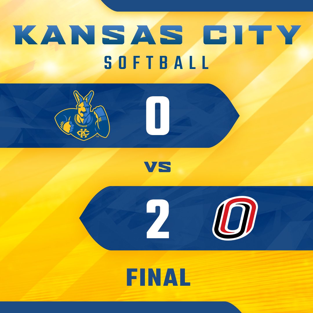 FINAL | Omaha takes the final game of the series. Back at it on Wednesday in Lawrence.
#ROOUP | #DeclareKC
