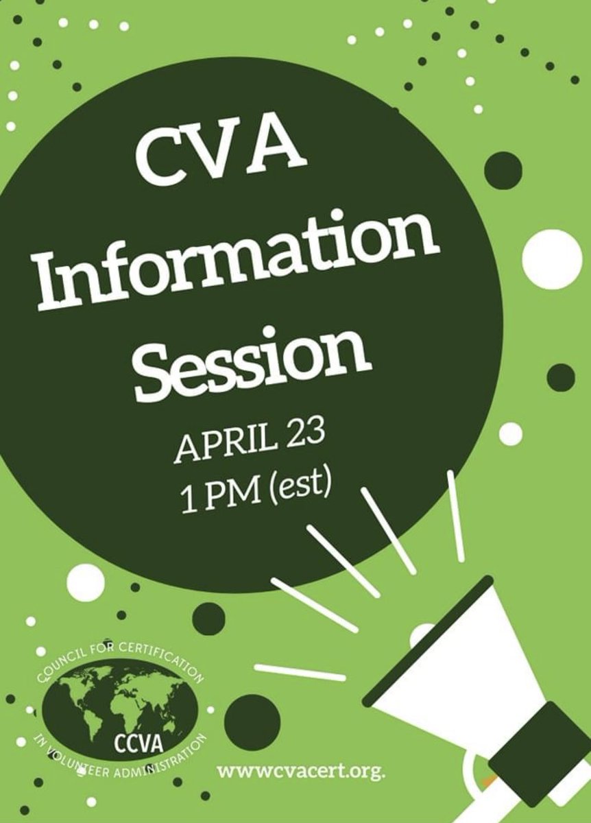 Council for Cert. in Volunteer Adm. tweet media