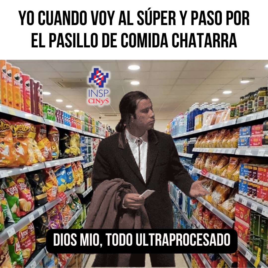 La industria de la comida #chatarra utiliza estrategias de #mercadotecnia en los supermercados para posicionar sus productos y motivar el consumo de productos #ultraprocesados. Debemos exigir regulaciones que modifiquen estos entornos para facilitar las decisiones saludables 🧐