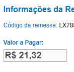 comprei uma pulseira por 5,18 e fui taxado em mais 21,32
resultado: pode ficar com ela lulilson.  :)