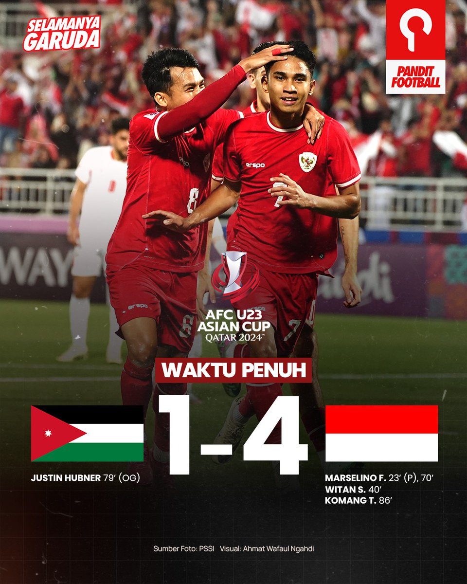 panditfootball's tweet image. Garuda terbang ke 8 besar 🦅

Satu kata untuk permainan timnas? 🥶

#TimnasDay
#SelamanyaGaruda