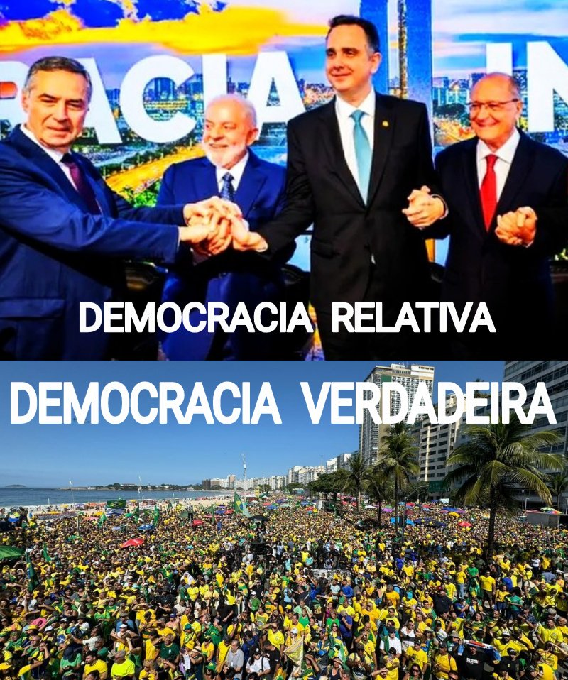 DEMOCRACIA RELATIVA / DEMOCRACIA VERDADEIRA
