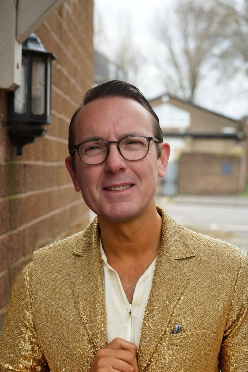 Our Councillor Candidate for May 2nd @Lee4Hulme in his other role as 1980s comedy club compere..🤩