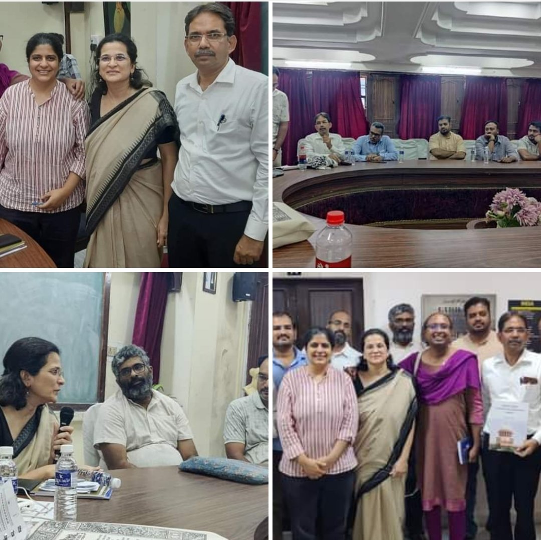 'The Functioning of Government Institutions in Telangana, with a Special Focus on RTI & accountability' an interaction at Madina Educational Society, Hyderabad on 21st April 2024. Social activists @AnjaliB_ & @johriamrita from NCPRI New Delhi. @SQMasood