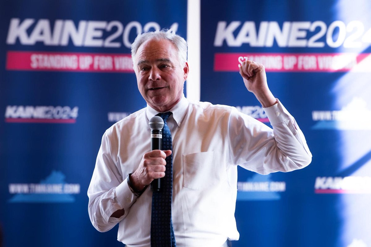 I have been campaigning for @timkaine  since 2004 when I first moved back home to #virginia #VoteBlueIn2024  #education #rural #community #jobs #healthcare #economy #Ukraine