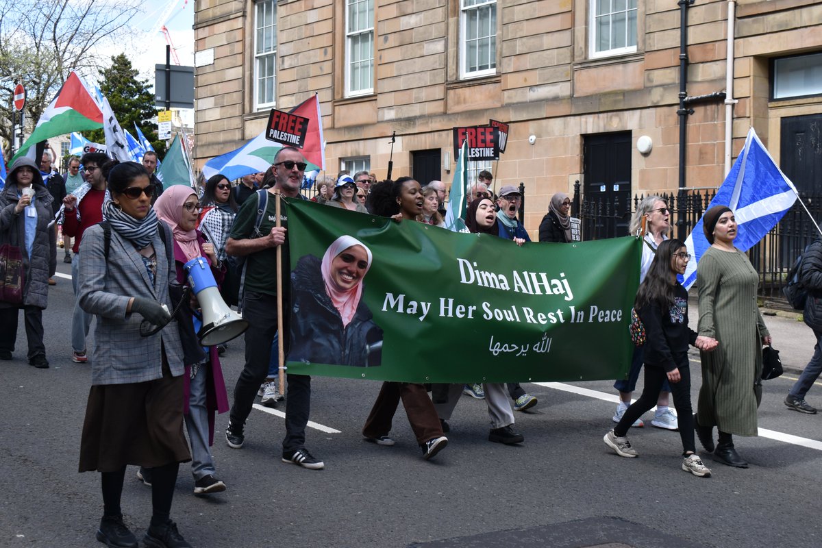 A sea of saltires, smiles, and solidarity🏴󠁧󠁢󠁳󠁣󠁴󠁿🇵🇸Some pictures from the @believeinscot independence rally where we marched alongside @ggectee as part of the Palestinian solidarity bloc. Freedom for everyone!